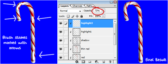 Photoshop Layer Palette