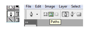 Create a Path in Photoshop