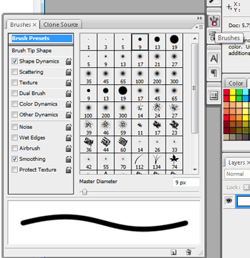 Photoshop CS3 Brush