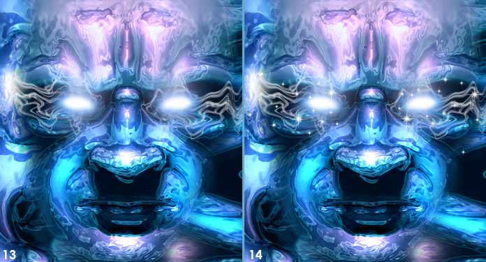 Ice Mask Photoshop Tutorial 08