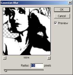 Blur in Photoshop